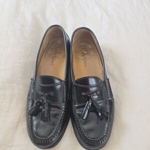 Cole Haan Black Tassel Loafers for Men